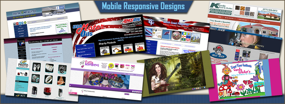 Mobile Responsive website examples